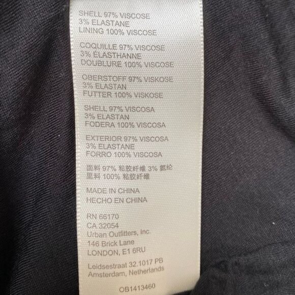 Free People Miki Dress in Black Combo Size Small NWOT - Picture 11 of 12